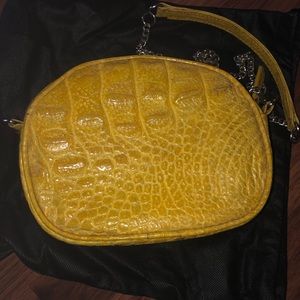 Veari exotic leather crossbody bag